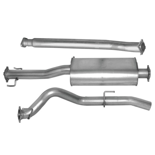 HULK 4X4 Mitsubishi Triton MQ 2.4L 2015 ON - Stainless Steel Exhaust Kit