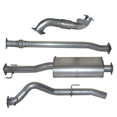 HULK 4X4 Mitsubishi Triton ML 3.2L - Stainless Steel Exhaust Kit