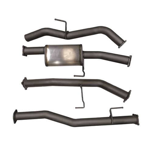 HULK 4X4 Nissan Navara D23/NP300 4WD 2.3L 2015 DPF-Back - Stainless Steel Exhaust Kit