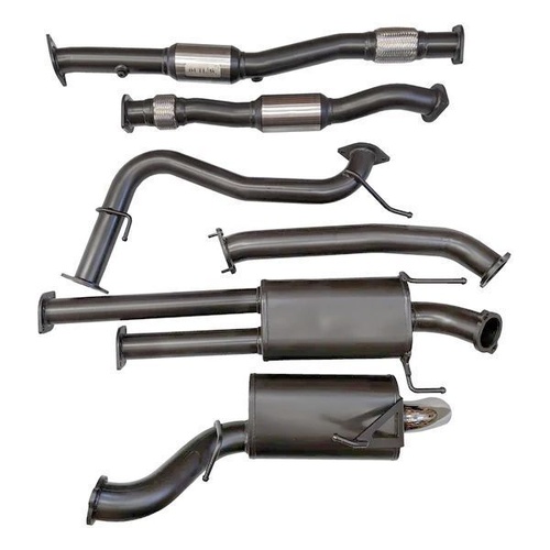 HULK 4X4 NISSAN PATROL Y62 S/S 5.6L V8 PETROL SERIES 1-5 TWIN - Stainless Steel Exhaust Kit