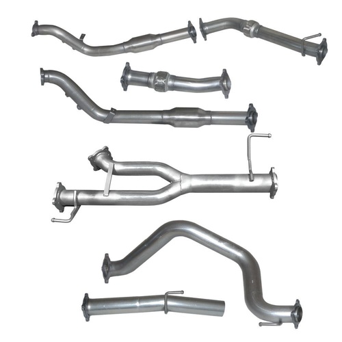 HULK 4X4 Toyota LandCruiser 200 Series 4.5L V8 Twin Turbo - Stainless Steel Exhaust Kit
