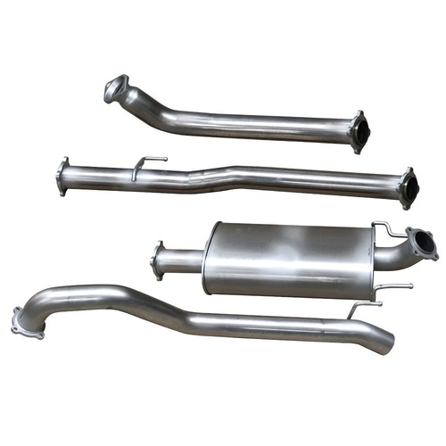 HULK 4X4 Toyota HiLux GUN Series SR/SR5 2.8TD DPF-Back 2015-ON - Stainless Steel Exhaust Kit