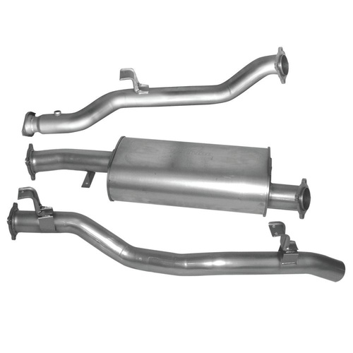 HULK 4X4 Toyota LandCruiser 79 Series Single & Dual Cab 4.5L V8 2016> - DPF BACK - Stainless Steel Exhaust Kit