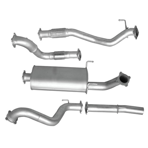 HULK 4X4 Toyota LandCruiser 100 Series 4.2L - Stainless Steel Exhaust Kit