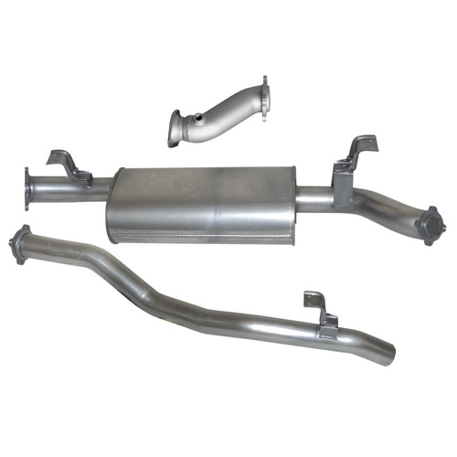 HULK 4X4 Toyota LandCruiser 76 Series 4.5L - Stainless Steel Exhaust Kit
