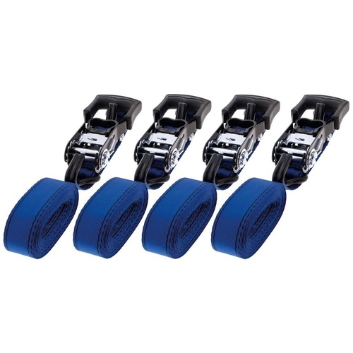 HULK 4X4 Ratchet Tiedown Straps Heavy Duty (4pk)