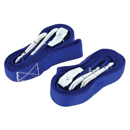 HULK 4X4 Motorcycle Tie Down Straps 35mm X 2.27m pair