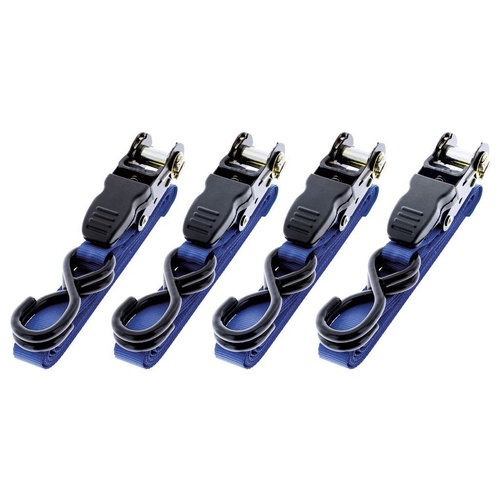 HULK 4X4 Ratchet Tiedown Straps (4pk)