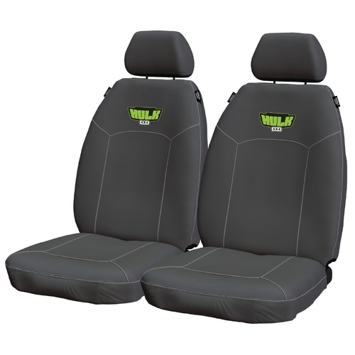 HULK 4X4 Universal Heavy Duty Canvas Seat Covers - Front
