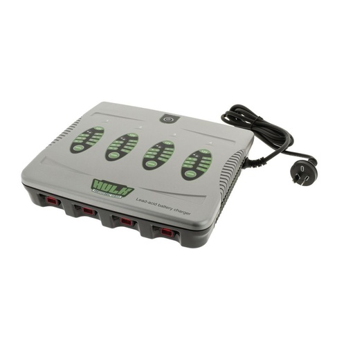 HULK 4X4 AUTOMATIC SWITCHMODE BATTERY CHARGER 4 BANK X 4 AMP 12V 5 STAGE