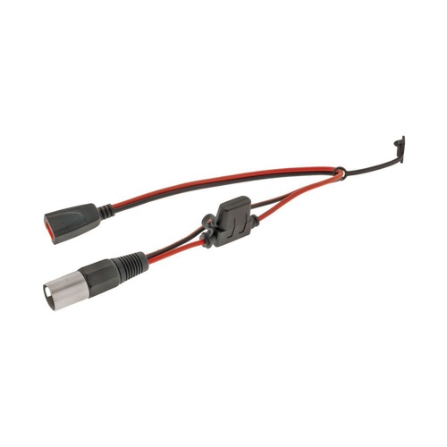 HULK 4X4 PKT 1 XLR 3 PIN METAL CONNECTR with 40cm LEAD to suit HULK BATTERY CHARGERS HULK PRO