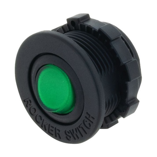 HULK 4X4 ROCKER SWITCH GREEN LED 12V to suit FLUSH & SURFACE MOUNT HOUS