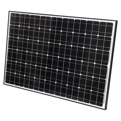 HULK 4X4 150W Fixed Solar Panel Black