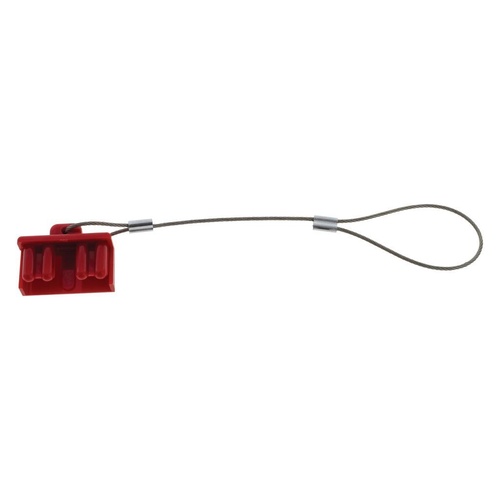 HULK 4X4 PKT 1 RED PLASTIC COVER to suit 50amp CONNECTOR with STEEL LOOP
