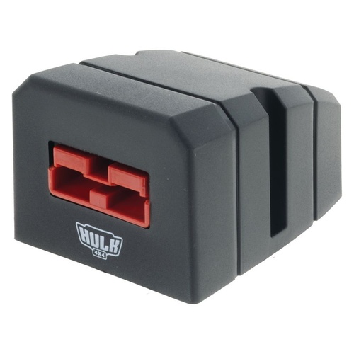 HULK 4X4 SINGLE SURFACE MOUNT HOUSING WITH 50A RED PLUG