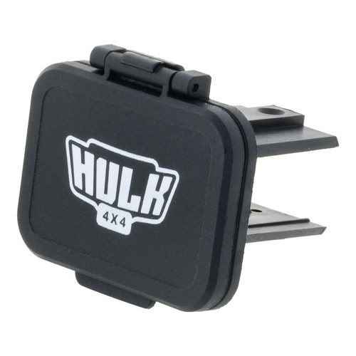 HULK 4X4 PKT 1 BLACK PLASTIC COVER to suit 50amp CONNECTOR with FLIP LID,