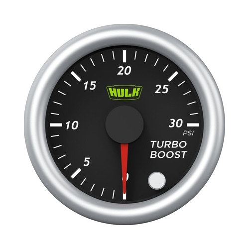 HULK 4X4 52mm Diesel Boost Gauge 0-30 PSI