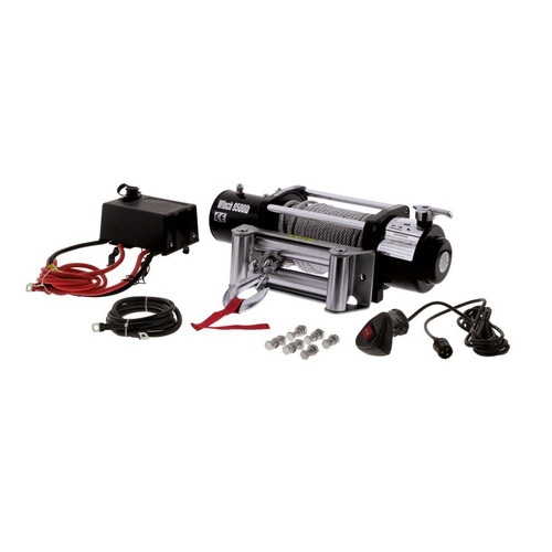 HULK 4X4 Winch 9500lbs 5.5hp 12V Steel cable