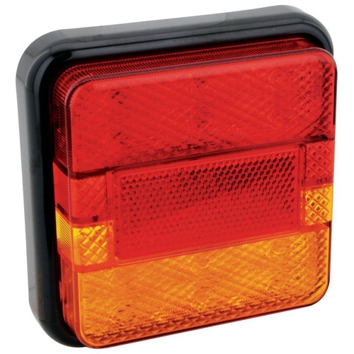 HULK 4X4 LED STOP/TAIL/IND LAMP 12/24V WITH 200mm LEAD