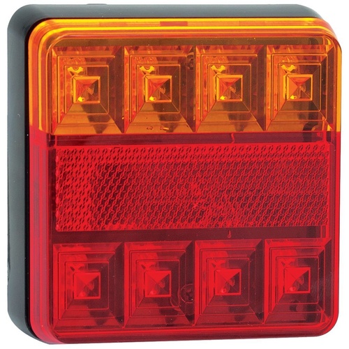HULK 4X4 LED Stop/Tail/Ind Lamp 12V With 400mm Lead (Pkt 2)