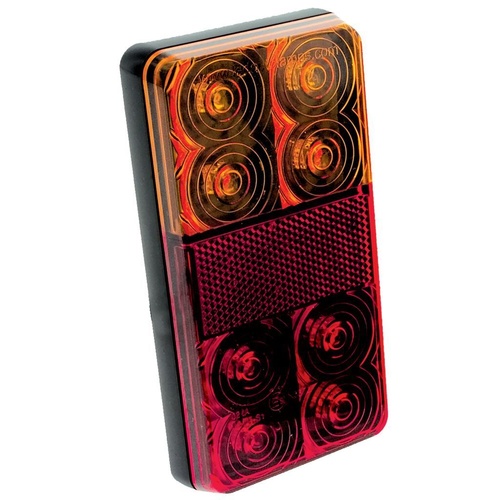 HULK 4X4 LED Stop/Tail/Ind Lamp 12V With 400mm Lead (Pkt 2)