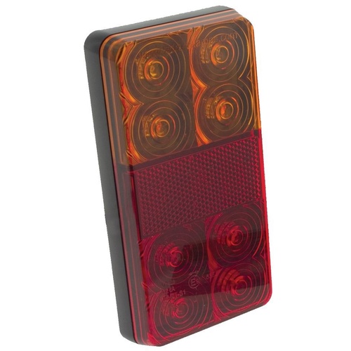 HULK 4X4 LED Stop/Tail/Ind Lamp 12V With 400mm Lead