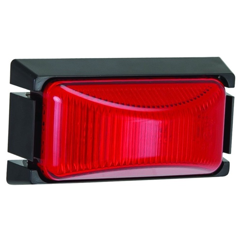 HULK 4X4 LED MARKER LAMP RED 12/24V 200mm LEAD