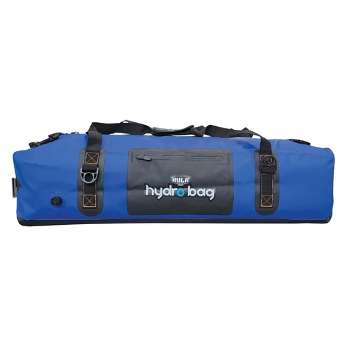 HULK 4X4 Hydro Bag 90L Blue Waterproof Duffel with Shoulder Straps
