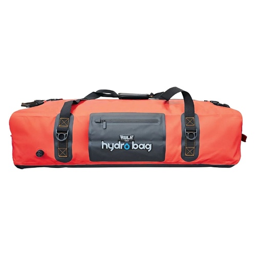 HULK 4X4 Hydro Bag 90L Red Waterproof Duffel with Shoulder Straps