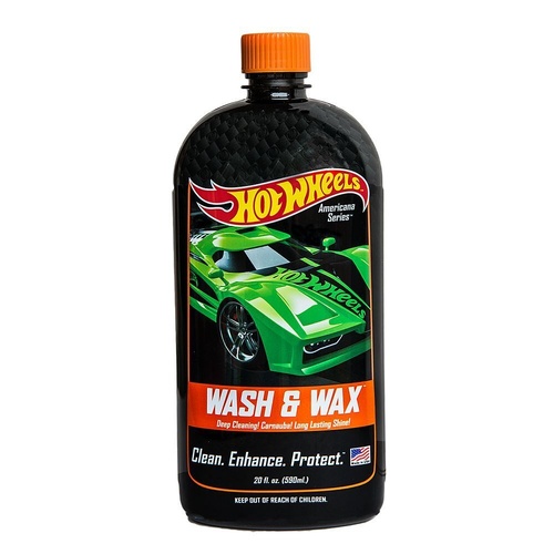 Hot Wheels Wash & Wax 590ML with Carnauba Americana Series