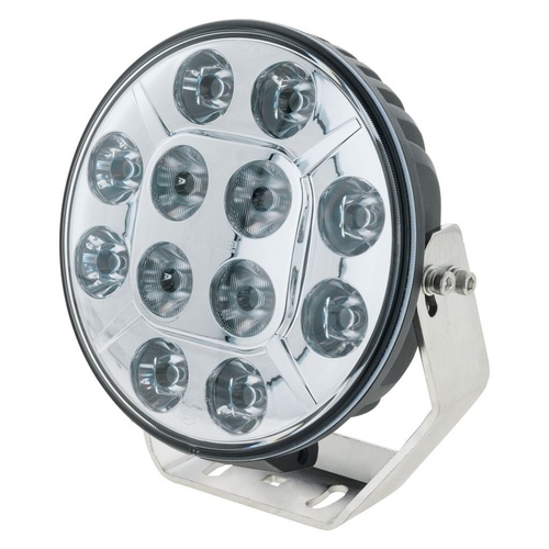 Ignite 7" Round Slimline LED Driving Light Flood/Spot Beam - Ignite
