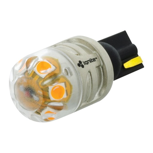Ignite T15 WEDGE AMBER 12/24v 900 LUMENS Pair