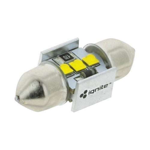 Ignite FESTOON 31MM WHITE 12V 220 LUMENS (PKT1)