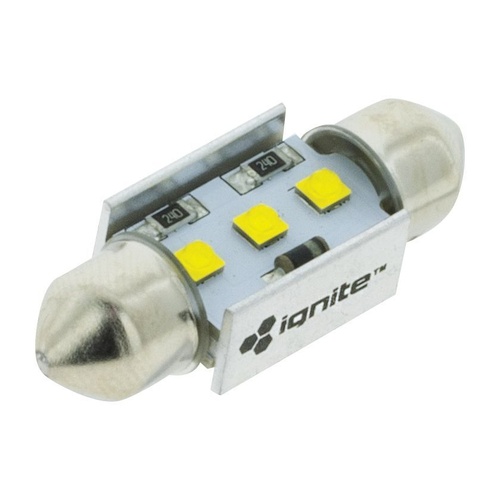 Ignite FESTOON 36MM WHITE 12V 220 LUMENS (PKT1)