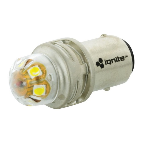 Ignite BAY15d Base white 12/24V 900 Lumens Pair