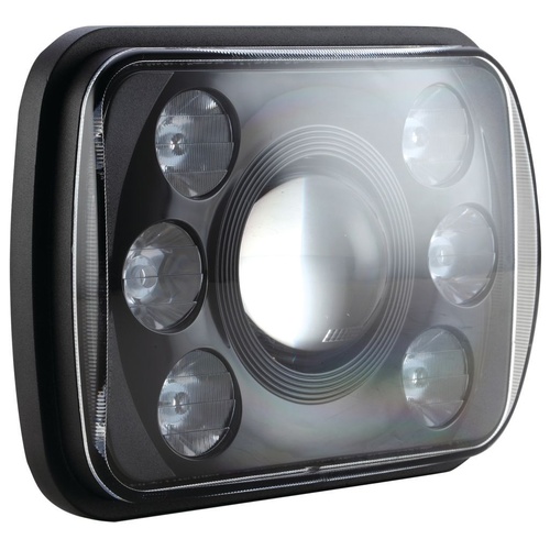 Ignite Ignite LED Head Light - Rectangle 7" x 5" inch Black