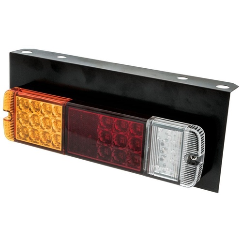 Ignite LED STOP/TAIL/IND/REV LAMP 10-30V withMETAL BRACKET 230mm LEAD