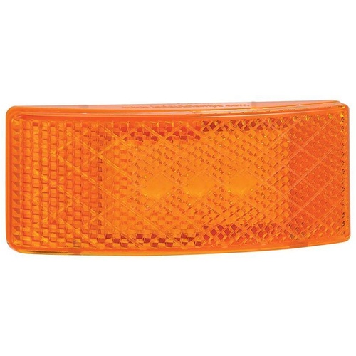 Ignite LED MARKER LAMP AMBER 12/24V 3M™ TAPE BASE 400MM LEAD