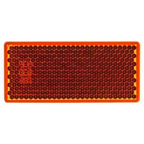 Ignite PKT 20 AMBER REFLECTOR 3M™ SELF ADHESVE MOUNTING BASE 70 x 30 x 6mm