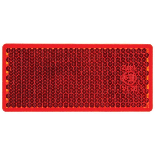 Ignite PKT 20 RED REFLECTOR 3M™ SELF ADHESVE MOUNTING BASE 70 x 30 x 6mm