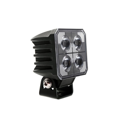 Ignite LED Square Flood Beam Worklamp 60 Deg 9 - 36V 4 LED's 3,800 Lumens