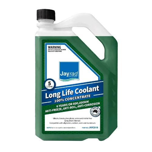 Jayrad Coolant Long Life Concentrate Green 5L