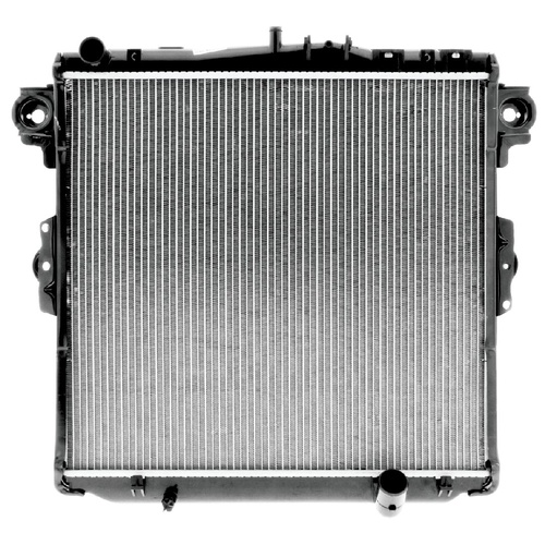 Jayrad Radiator Toyota Landcruiser Vdj76 78 79 Series 4.5L V8 Turbo Dsl Alloy Plastic Ra815