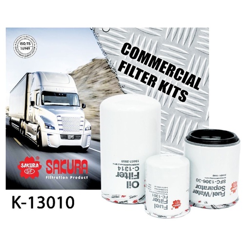 Sakura Truck Filter Kit Hino Ranger J08C