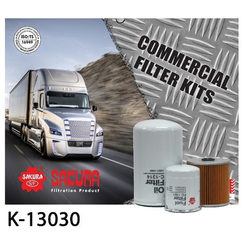 Sakura Truck Filter Kit Hino Various Models