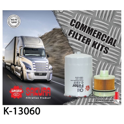 Sakura Truck Filter Kit Hino N04C Dutro