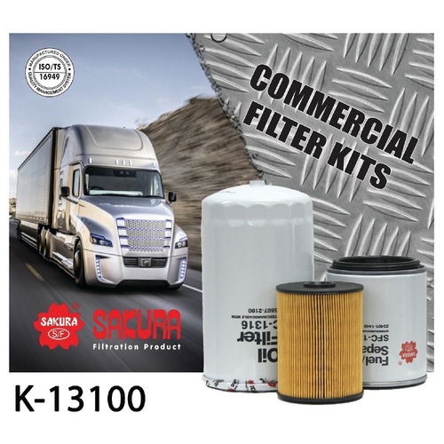 Sakura Truck Filter Kit Hino US04 500 Series