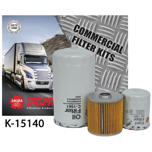 Sakura Truck Filter Kit Isuzu 6HH1