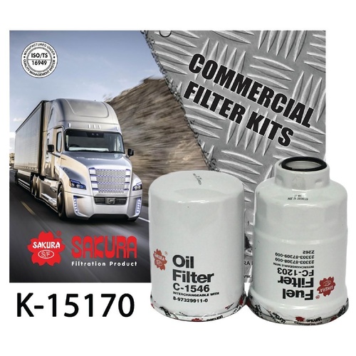 Sakura Truck Filter Kit Isuzu 4HJ1 Sitec