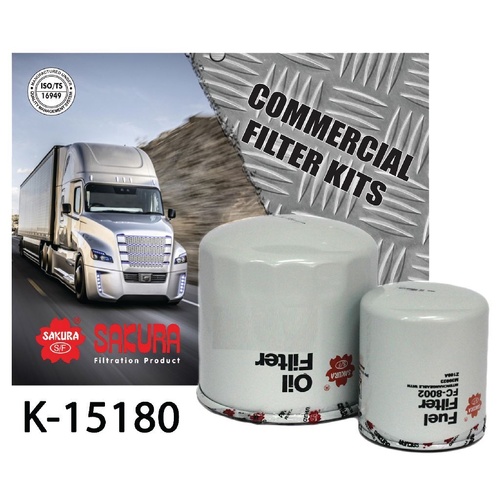 Sakura Truck Filter Kit Isuzu NPS Sitec